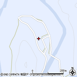 京都府京都市右京区京北宮町（上田野）周辺の地図