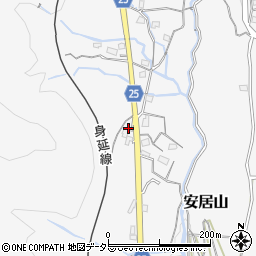 静岡県富士宮市安居山214周辺の地図
