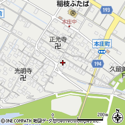 滋賀県彦根市本庄町2541周辺の地図