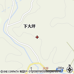 愛知県豊田市大坪町下大坪周辺の地図