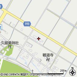 滋賀県彦根市本庄町1284周辺の地図