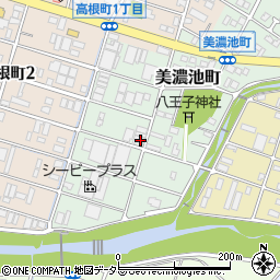 愛知県瀬戸市美濃池町周辺の地図