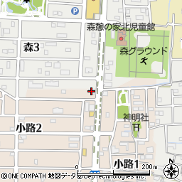 エマ・スピリット甚目寺店周辺の地図