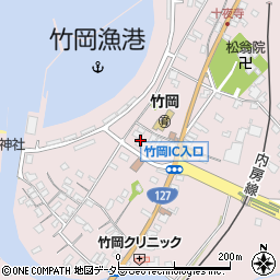 千葉県富津市竹岡455周辺の地図