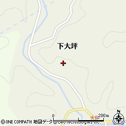 愛知県豊田市大坪町下大坪11周辺の地図