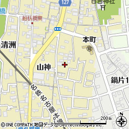 愛知県清須市清洲2196-1周辺の地図