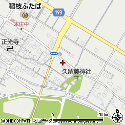 滋賀県彦根市本庄町2107周辺の地図
