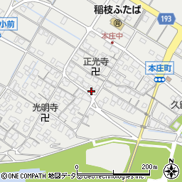 滋賀県彦根市本庄町2608周辺の地図