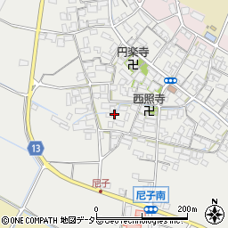 〒522-0242 滋賀県犬上郡甲良町尼子の地図