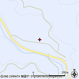 愛知県豊田市稲武町（馬野）周辺の地図