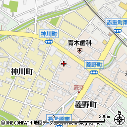 愛知県瀬戸市菱野町102周辺の地図