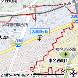 上海飯店周辺の地図