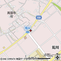 滋賀県大津市荒川293周辺の地図