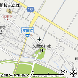 滋賀県彦根市本庄町2105周辺の地図