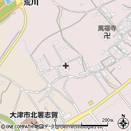 滋賀県大津市荒川479周辺の地図