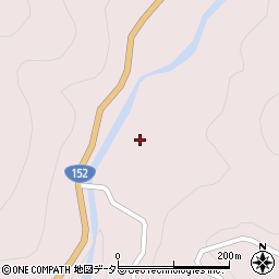 静岡県浜松市天竜区水窪町奥領家4563-2周辺の地図