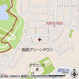 千葉県いすみ市大原台317周辺の地図