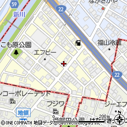 愛知県名古屋市西区こも原町180周辺の地図