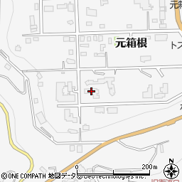 東洋大学箱根保養所周辺の地図