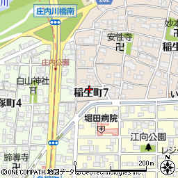 愛知県名古屋市西区稲生町7丁目周辺の地図