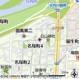 愛知県名古屋市西区名塚町4丁目周辺の地図