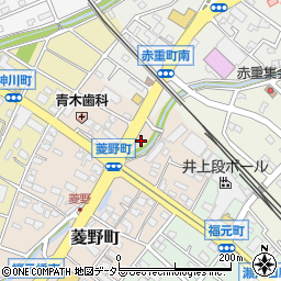 愛知県瀬戸市菱野町26周辺の地図