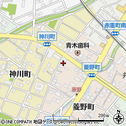 愛知県瀬戸市菱野町65周辺の地図