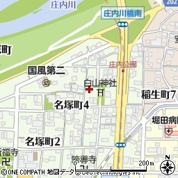 愛知県名古屋市西区名塚町4丁目55周辺の地図