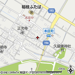 滋賀県彦根市本庄町2473周辺の地図