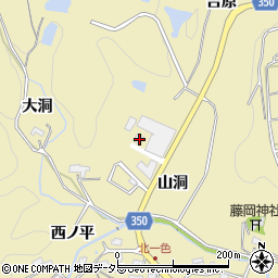愛知県豊田市北一色町山洞760周辺の地図