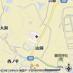 愛知県豊田市北一色町山洞28周辺の地図