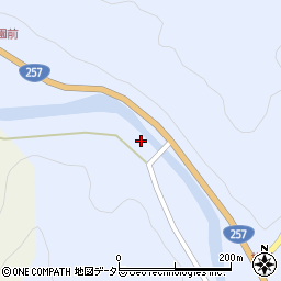 愛知県豊田市稲武町六郎木1周辺の地図