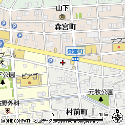 大栄自動車株式会社　本社周辺の地図