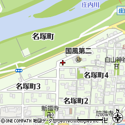 愛知県名古屋市西区名塚町3丁目116周辺の地図