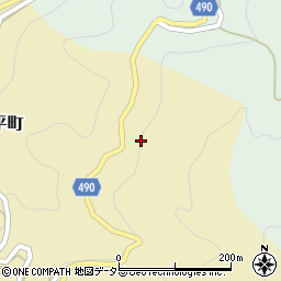 愛知県豊田市市平町入周辺の地図