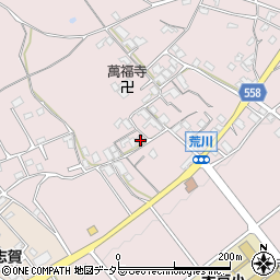 滋賀県大津市荒川334周辺の地図