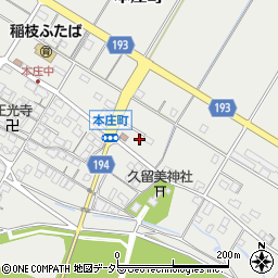 滋賀県彦根市本庄町2128周辺の地図