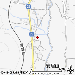 静岡県富士宮市安居山234周辺の地図