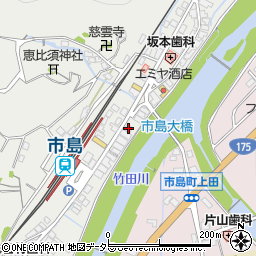 兵庫県丹波市市島町市島348-10周辺の地図