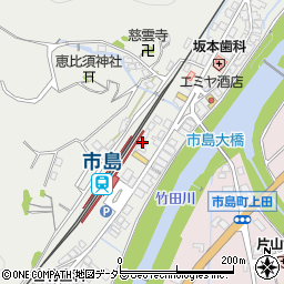 兵庫県丹波市市島町市島117周辺の地図