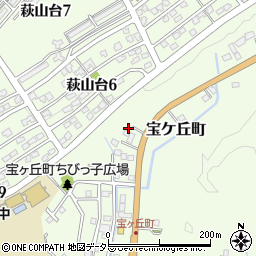愛知県瀬戸市宝ケ丘町53周辺の地図