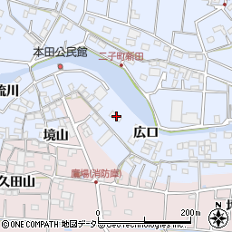 川又商店周辺の地図