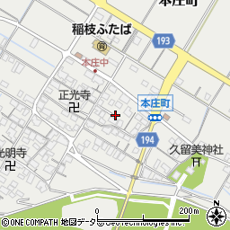 滋賀県彦根市本庄町2471周辺の地図