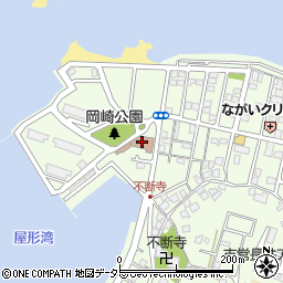 長井郵便局周辺の地図