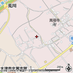 滋賀県大津市荒川475-32周辺の地図