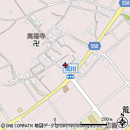 滋賀県大津市荒川287周辺の地図