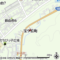 愛知県瀬戸市宝ケ丘町348周辺の地図