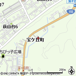 愛知県瀬戸市宝ケ丘町350周辺の地図