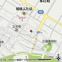 滋賀県彦根市本庄町2474周辺の地図