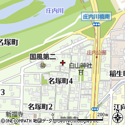 愛知県名古屋市西区名塚町4丁目64周辺の地図